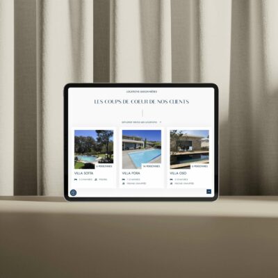 Agence Digital E-commerce Ajaccio web corse the luxurist conception site web wordpress vitrine corse webdesign