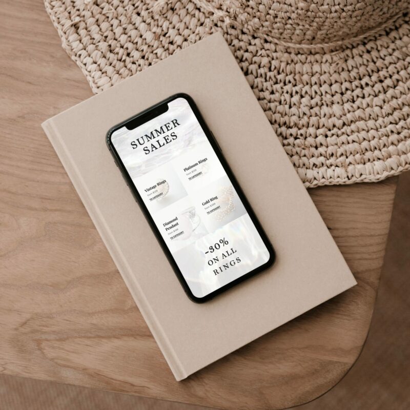 Animation promotionnelle site e-commerce candiotti consulting