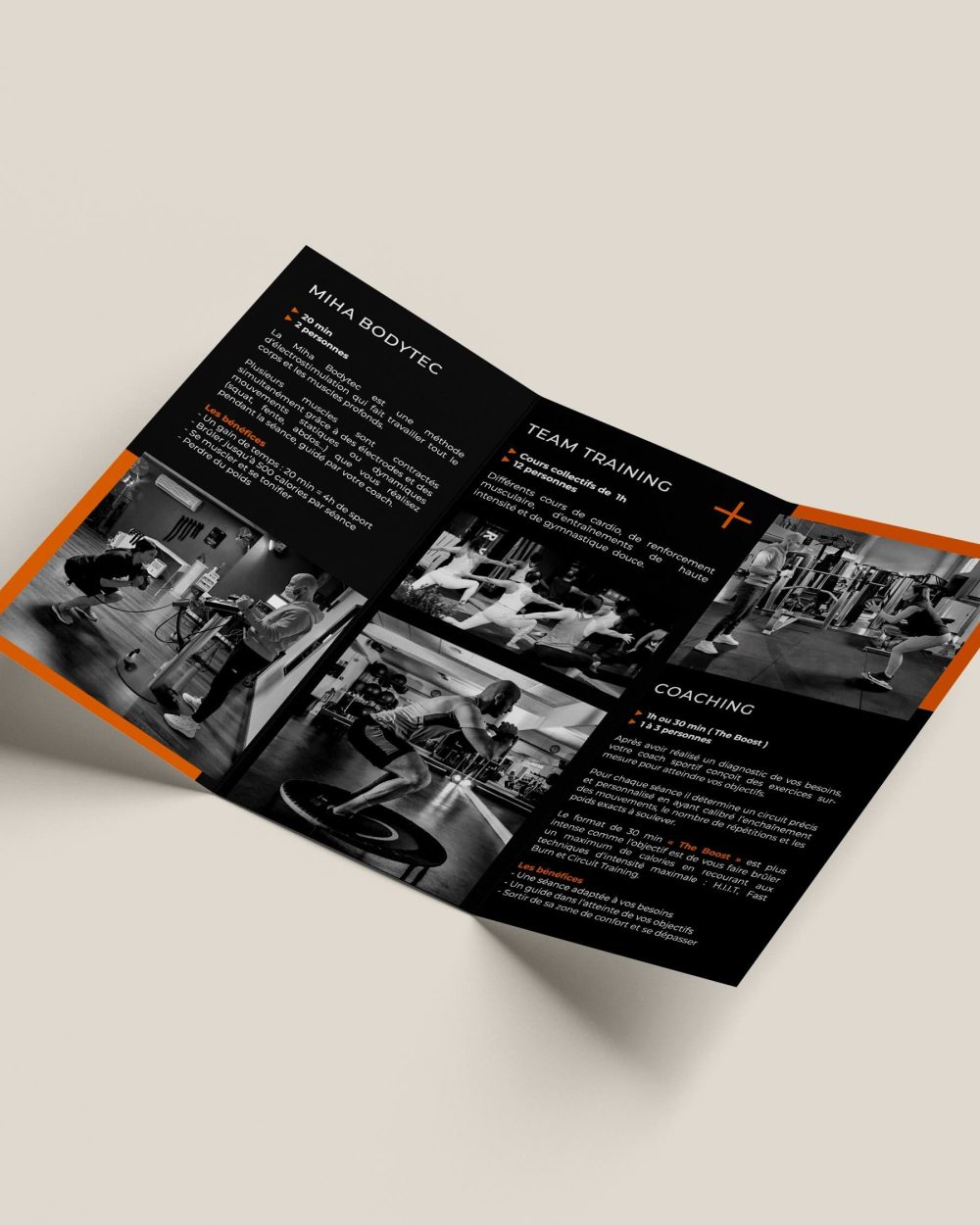 Création de FlyerCoaching Sportif