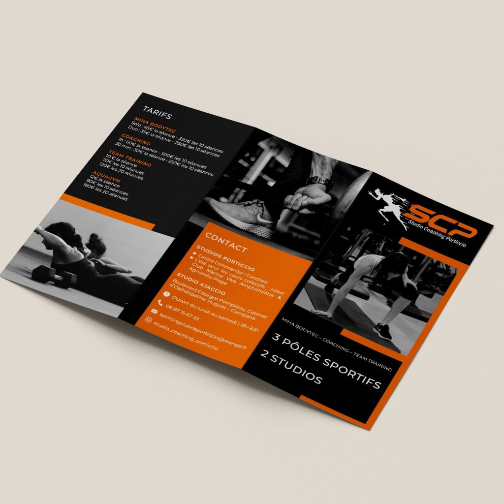 Création de FlyerCoaching Sportif