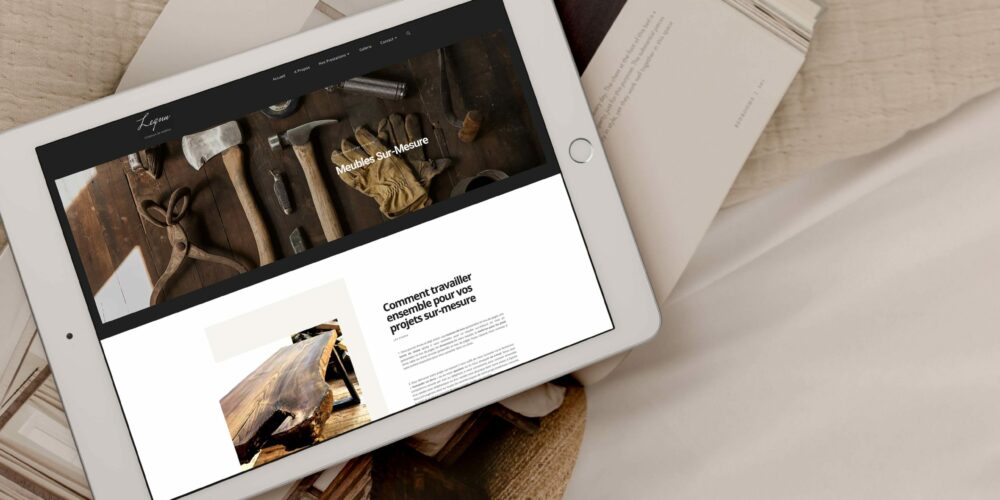 Création de site vitrine Agence Digital E-commerce Ajaccio web corse the luxurist