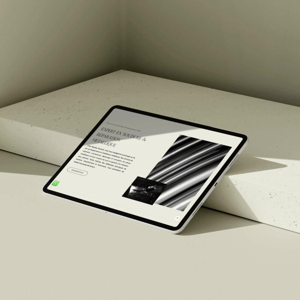 Création de site vitrine DéclinéSoudure