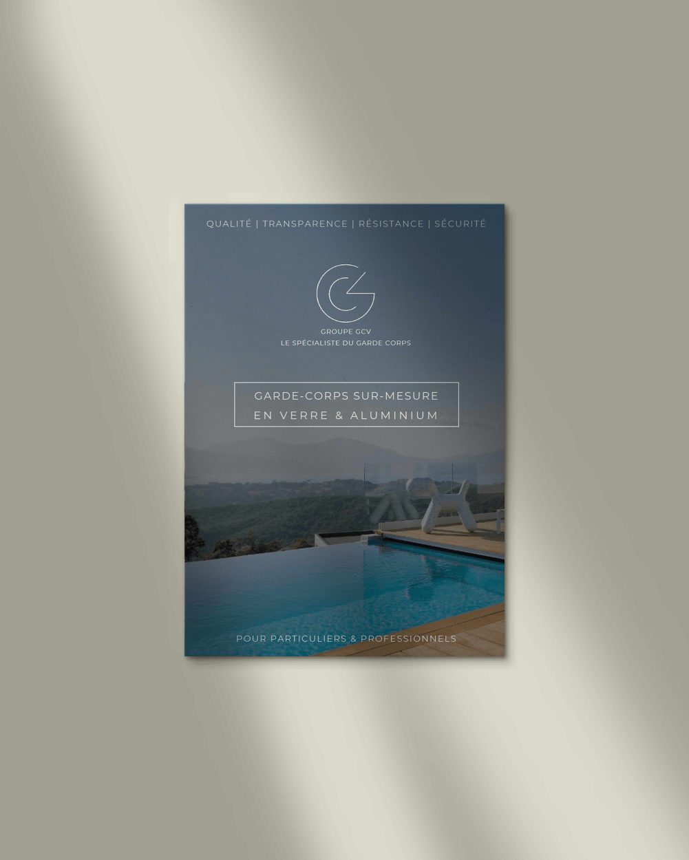 création brochure A4 3 volets - graphisme et rédaction - GCV